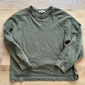 Madewell Olive Green Men’s Crewneck Sweatshirt